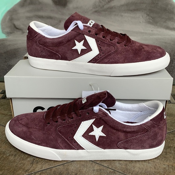 CONVERSE CHECKPOINT PRO OX BLACK CURRANT/WHITE MEN - Picture 2 of 16